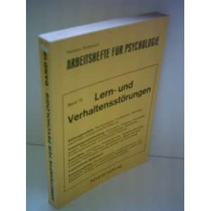   . Band 15 Lern  und Verhaltensstörungen. Hermann Rosemann Books