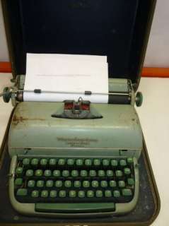 Antique Remington Quiet Riter Eleven Manual Typewriter  