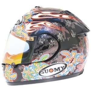 Suomy Extreme Blue Flower X Small Full Face Helmet 