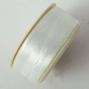   Nymo nylon beading thread size D 64yd white 1 bobbins