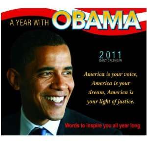  A Year with Obama 2011 Desk Calendar By Sellers Publishing 