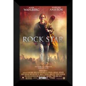  Rock Star 27x40 FRAMED Movie Poster   Style A   2001