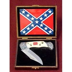  Confederate 4 Generals Collector Pocket Knife