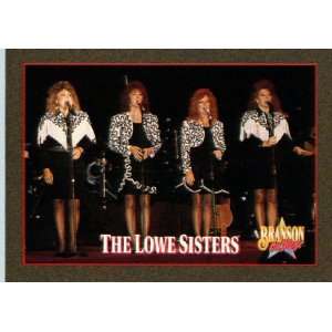  1992 Branson On Stage Trading Card # 84 The Lowe Sisters 