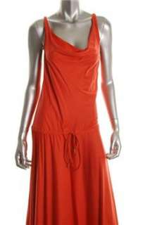 Diane Von Furstenberg NEW Orange Casual Dress BHFO Sale 12  