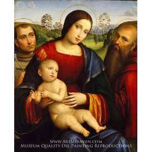  Madonna and Child with Saints Francis and Jerome: Home 