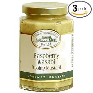 Robert Rothschild Farm Raspberry Wasabi Dipping Mustard, 9.3 Ounce 