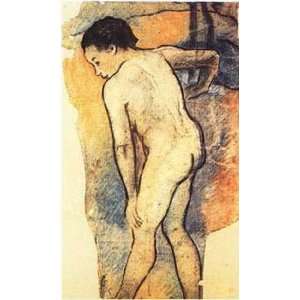 Breton Bather by Paul Gauguin 7x12