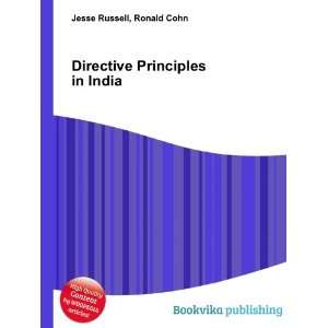  Directive Principles in India Ronald Cohn Jesse Russell 