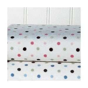   Carters Super Soft Printed Changing Pad Cover   Pink/Green Dot Baby
