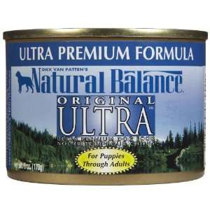 Natural Balance Canned Dog Food, Ultra Premium Recipe, 12 