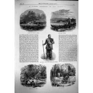  1863 LAKE UTOPIA BRUNSWICK JOHN FRANCIS INDIANS SUGAR 