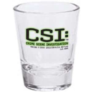  CSI Logo Shot Glass: Kitchen & Dining
