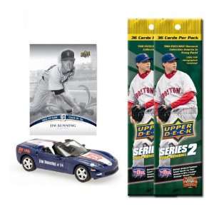 Detroit Tigers 2008 MLB Chevrolet Corvette with Jim Bunning HOF Card 