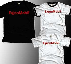 Exxon Mobil Logo Oil Company T Shirt S M L XL XXL XXXL  