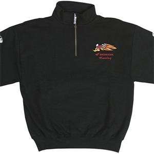  Joe Rocket Honda Woody Sweatshirt   Large/Black 