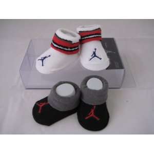 Nike Jordan Infant New Born Baby Booties 0 6 Months with Jumpman 