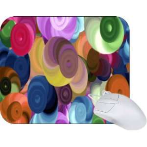  Rikki Knight Multicolor Swirls Design Mouse Pad Mousepad 