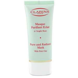 Truly Matte Pure and Radiant Mask With Pink Clay by Clarins for Unisex 