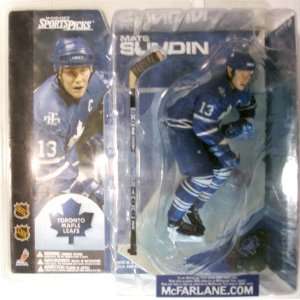   Figure Mats Sundin (Toronto Maple Leafs) Blue Jersey Toys & Games