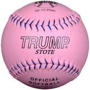  Trump® AK 12 PINK 12 Inch Pink Synthetic Leather Softball 