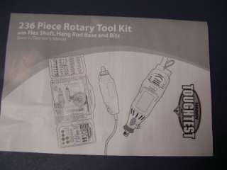 Handy ToughTest 236 Piece Rotary Tool Kit  