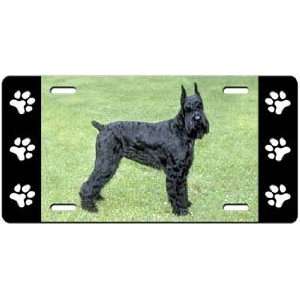  Giant Schnauzer License Plate: Sports & Outdoors