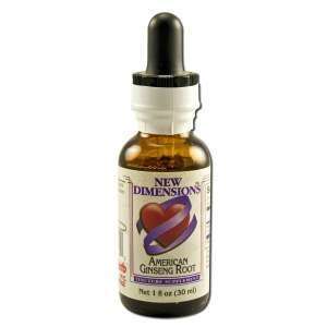  New Dimension Herbal Tinctures American Ginseng 1 oz 