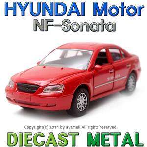 2004 New Sonata NF Red Diecast Mini Cars Toys Hyundai Motor Korea 