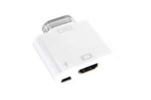 HDMI Mini USB 2in1 Adapter for iPad iPad2 iPhone4 iPod4  