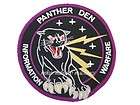 USAF AIR FORCE BLACK OPS AREA 51 ELECTRONIC WARFARE PANTHER DEN PATCH 