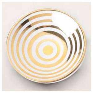  Waylande Gregory Concentric Circles Gold/White Small 