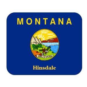  US State Flag   Hinsdale, Montana (MT) Mouse Pad 