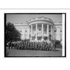Historic Print (L): Governors at White House, 10/19/23:  
