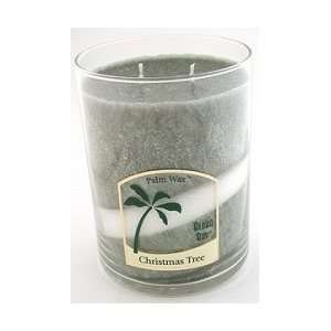   Candles   Christmas Tree   Nature Scented Two Wick Jars 15 oz 70 Hours