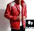 Michael Jackson Beat it Leather Jacket Billie Jean Gift/Cards