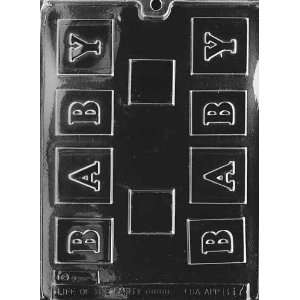  SMALL BABY BLOCK Baby Candy Mold Chocolate
