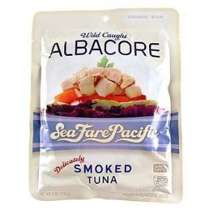 Wild Caught Alder Smoked Albacore Tuna Grocery & Gourmet Food