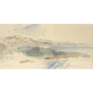     Edward Lear   32 x 16 inches   View Of Nice