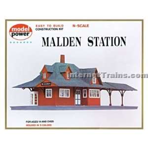  Model Power N Scale Malden Station Building Kit Toys 