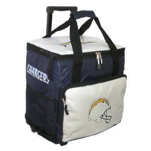   NFL San Diego Chargers Navy Mobilize Rolling Cooler: Sports & Outdoors