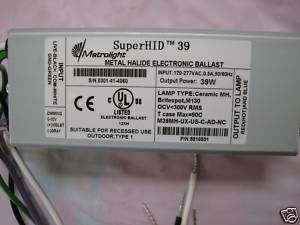 39w 39 Watt Metal Halide electronic MH Ballast HID  