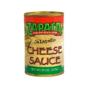  Zapata, Sauce Cheese Jalapeno, 15 OZ (Pack of 12) Health 