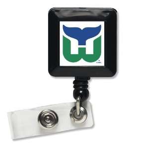  Hartford Whalers Retractable Ticket Badge Holder Office 