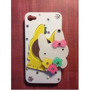   Mirror Bunny Rabbit for Apple Iphone 4 and 4s Cell Phones