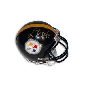   Autographed Pittsburgh Steelers Mini Football Helmet: Everything Else