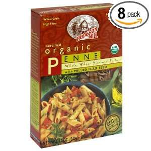 Hodgson Mill Penne Whole Wheat with Milled Flaxseed Organic, 12 ounces 