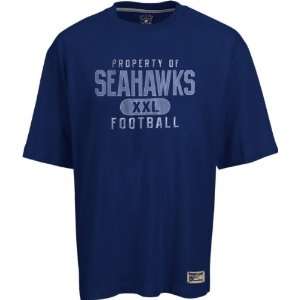  Seattle Seahawks Navy Property Of Constructed T Shirt 