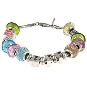  Signature Moments Sterling Silver Murano and Crystal BFF 