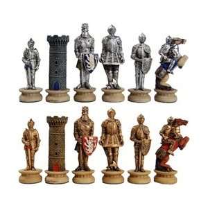  Medieval Times Chess Set Pieces III: Toys & Games